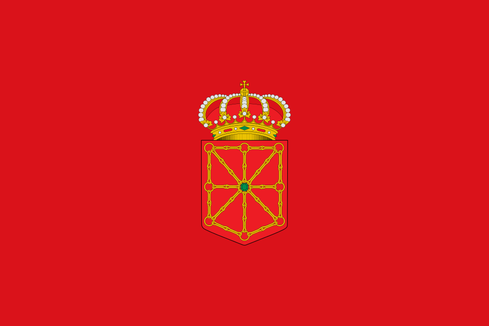 Estandarte vertical de Navarra