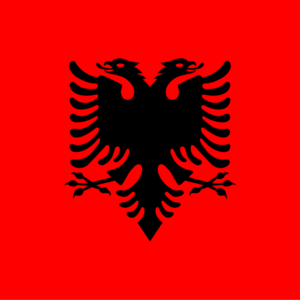 Bandera de Albania