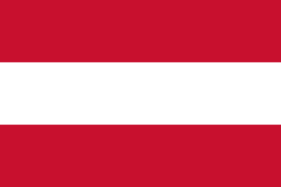 Estandarte vertical de Austria