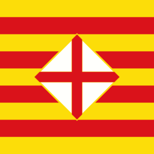 Bandera de Barcelona (provincia)