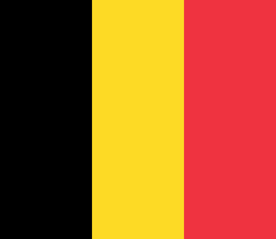 Banderines de cuerda de Bélgica