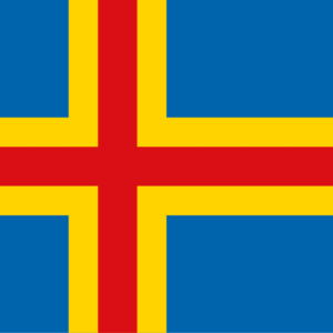 Bandera de Islas Åland