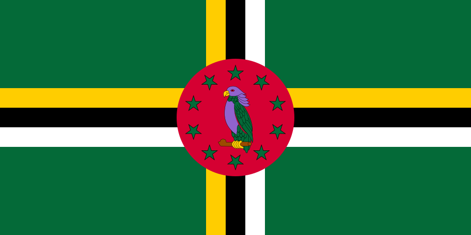 Bandera de Dominica