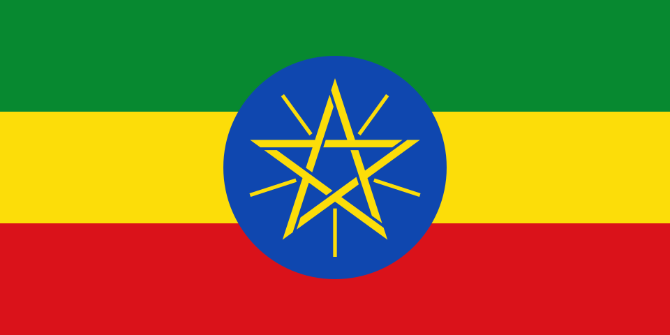 Bandera de Etiopía