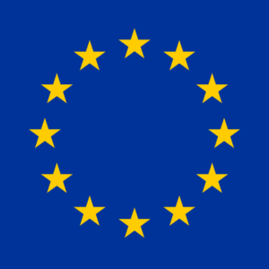 Banderines de cuerda de la Unión Europea