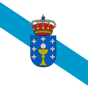 Estandarte vertical de Galicia