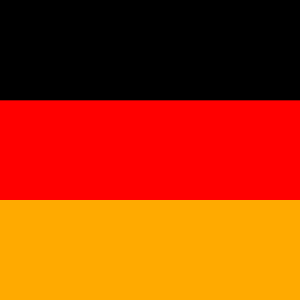 Estandarte vertical de Alemania