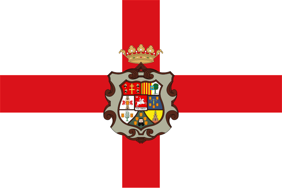 Bandera de Huesca (provincia)