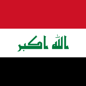 Bandera de Irak