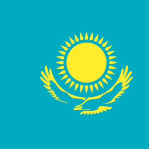 Bandera de Kazajistán