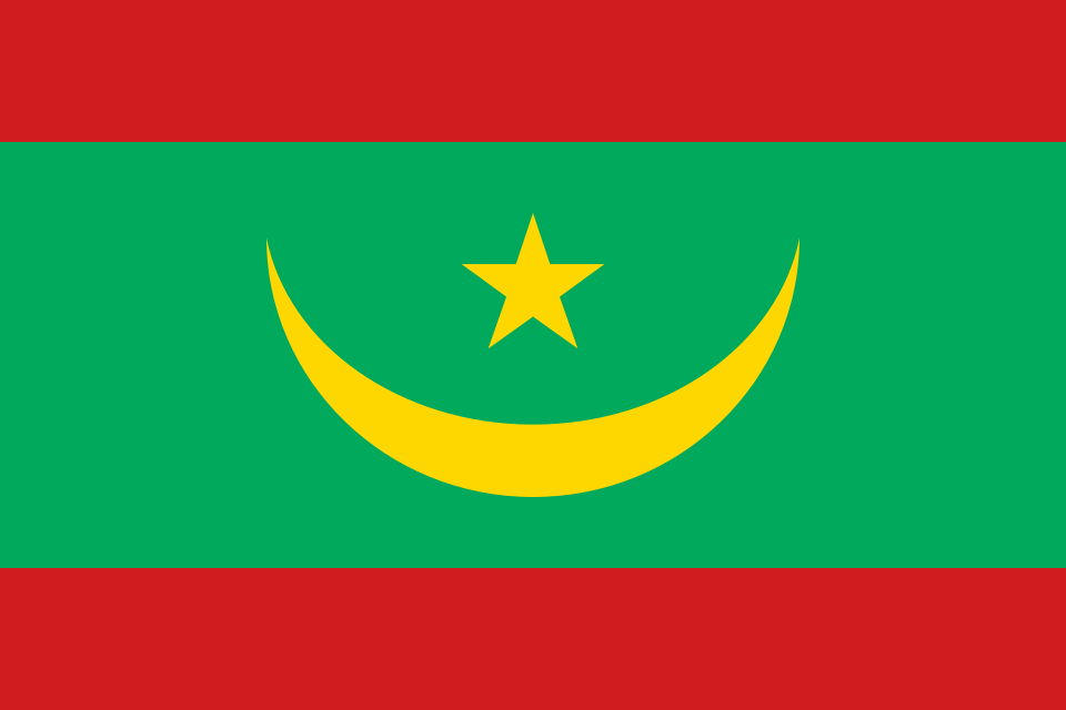 Bandera de Mauritania