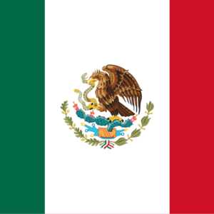 Estandarte vertical de México