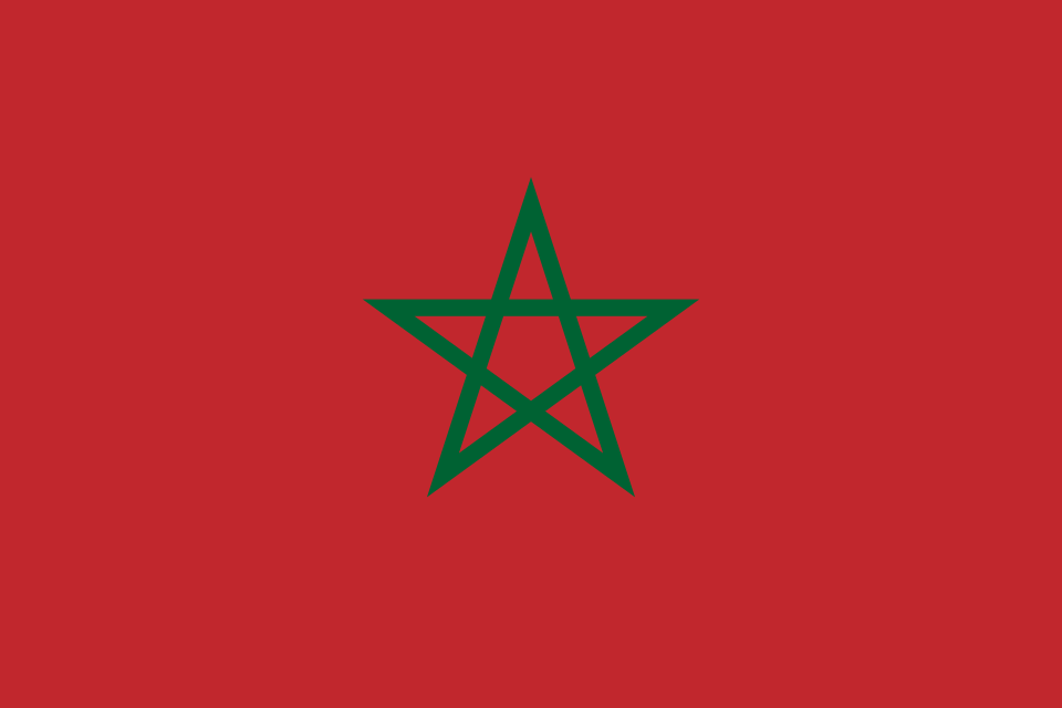 Bandera de Marruecos
