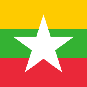 Bandera de Birmania