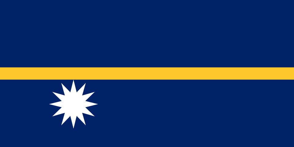 Bandera de Nauru