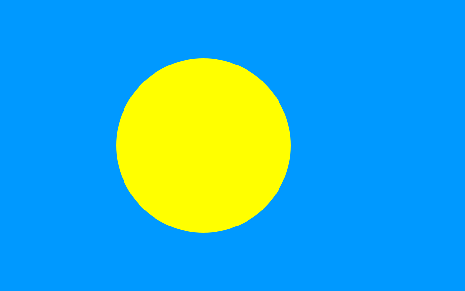 Bandera de Palaos