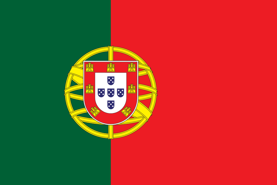 Estandarte vertical de Portugal