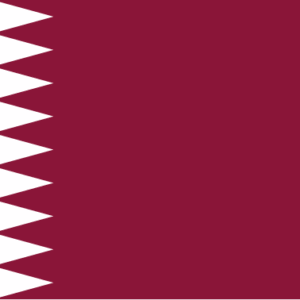 Bandera de Catar