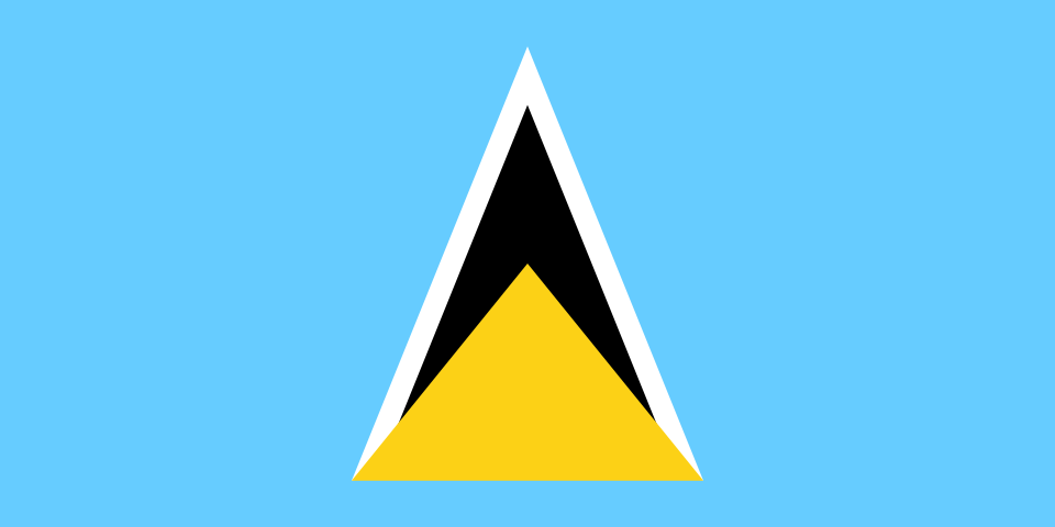 Bandera de Santa Lucía
