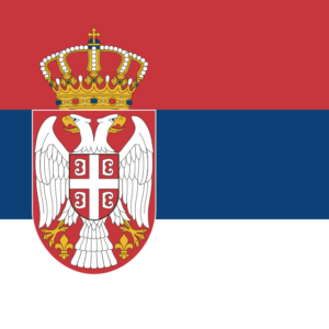 Bandera de Serbia