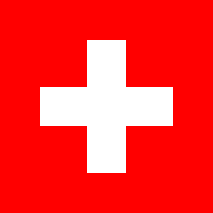 Estandarte vertical de Suiza