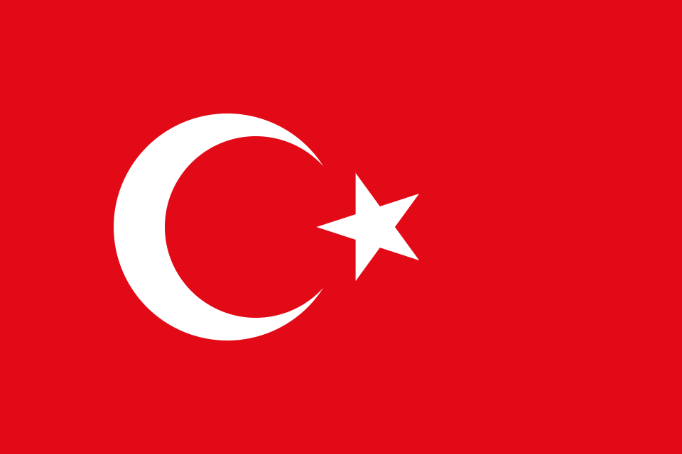 Bandera de Turquía