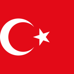 Banderines de cuerda de Turquía