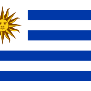 Estandarte vertical de Uruguay