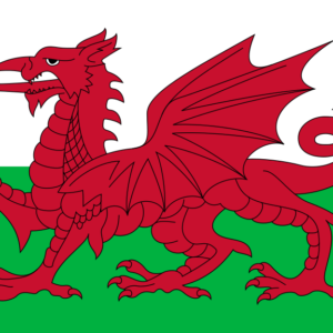 Bandera de Gales