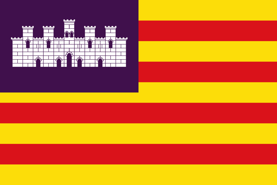 Bandera de Islas Baleares