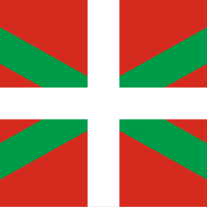 Estandarte vertical de País Vasco