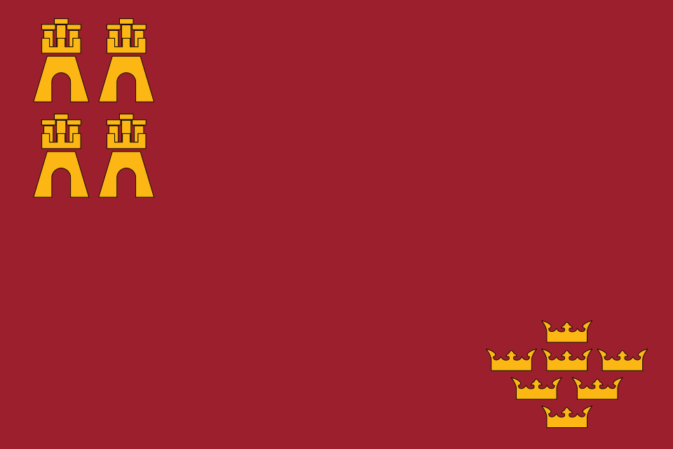 Bandera de Murcia (provincia)