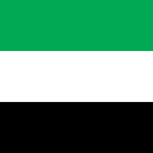 Bandera de Emiratos Árabes Unidos