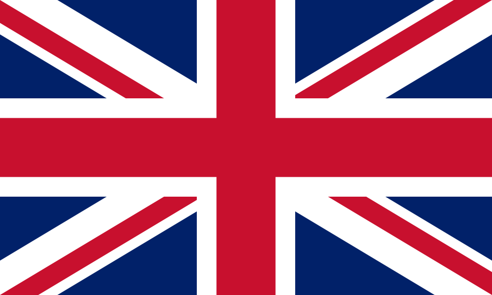 Banderines de cuerda de Reino Unido