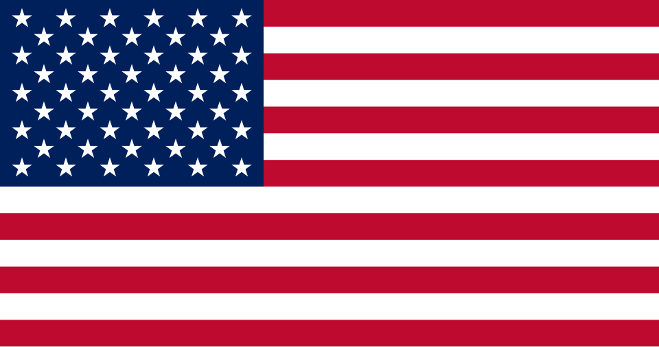 Estandarte vertical de Estados Unidos